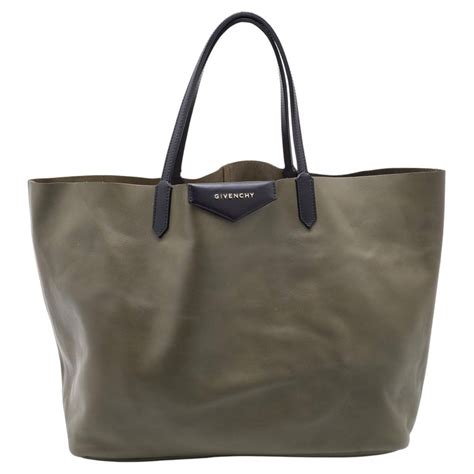 givenchy olive green antigona bag|givenchy antigona shopper.